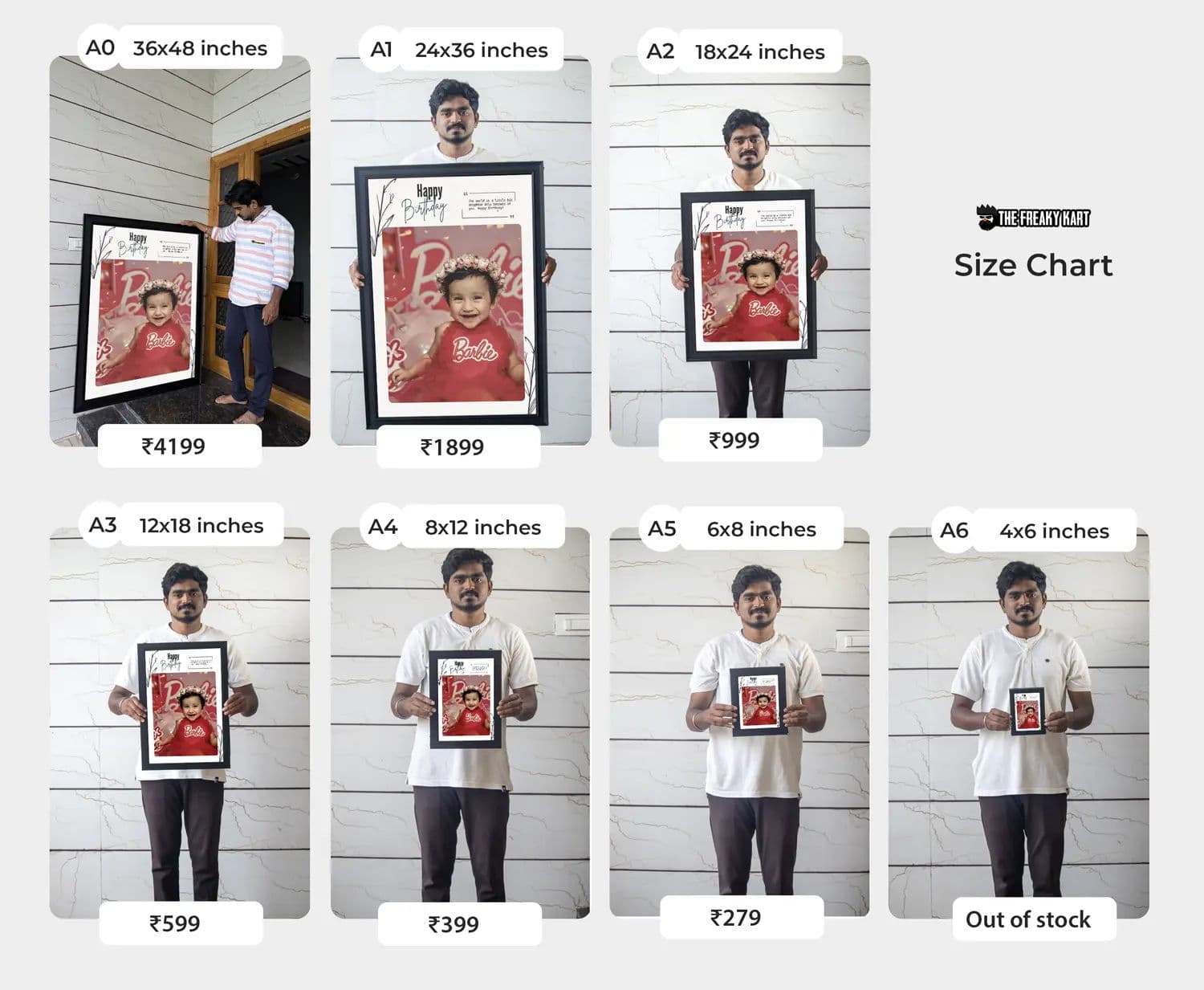 Birthday Frame with Custom Text - Image 2