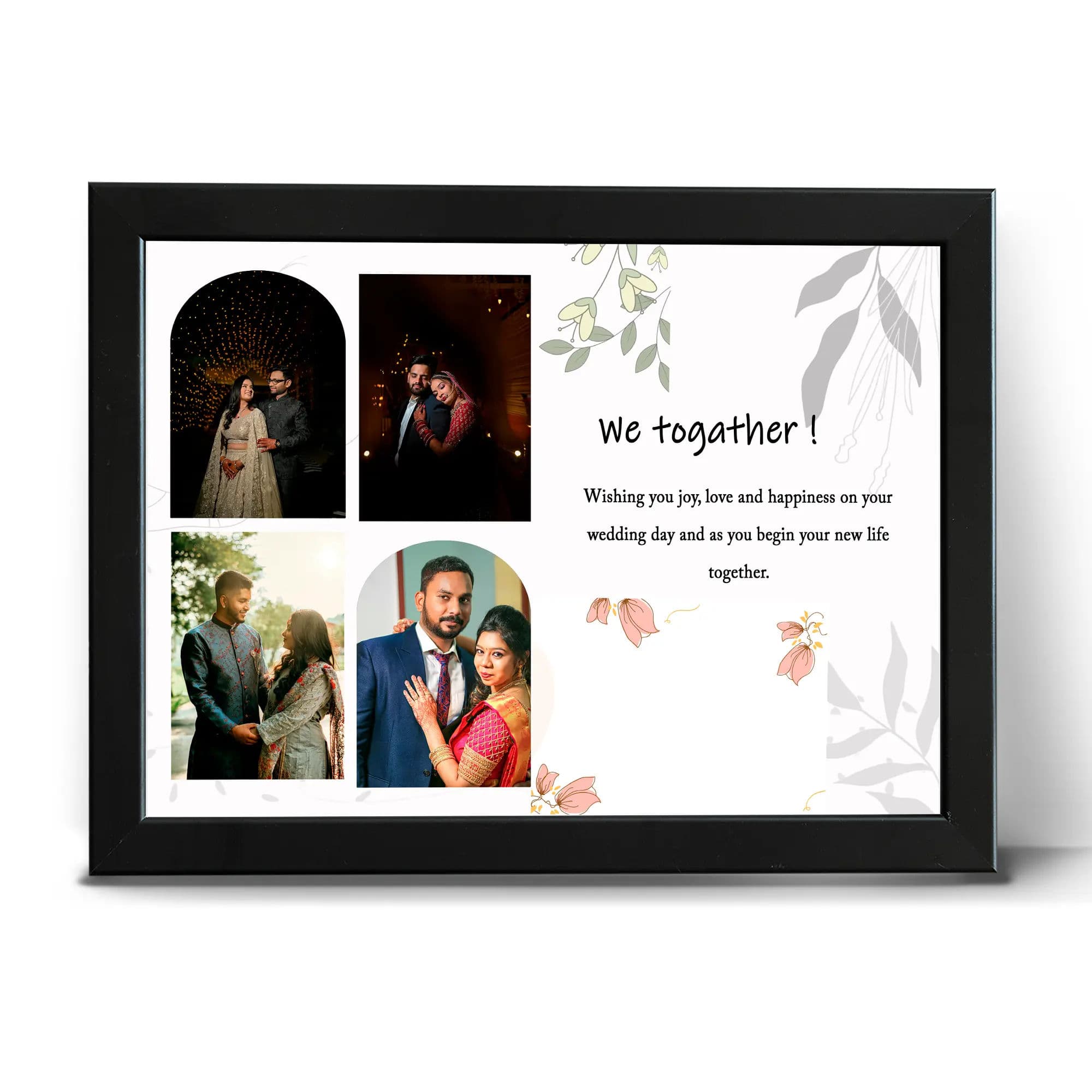 Couple Love Collage Frame