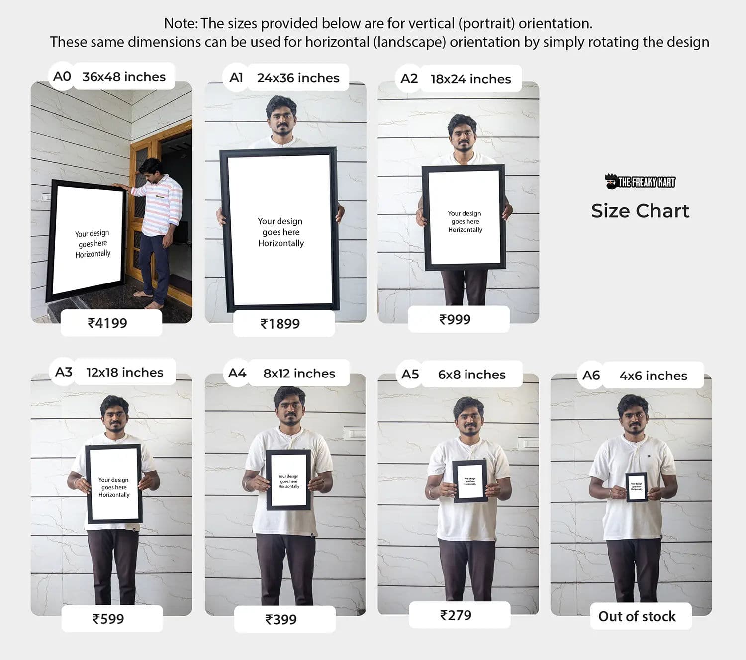 3 Pictures Collage Frames - Image 2