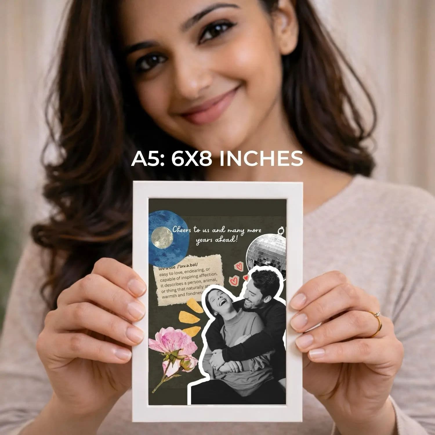 Valentines Day Frame - Photo, Wishes - Image 2