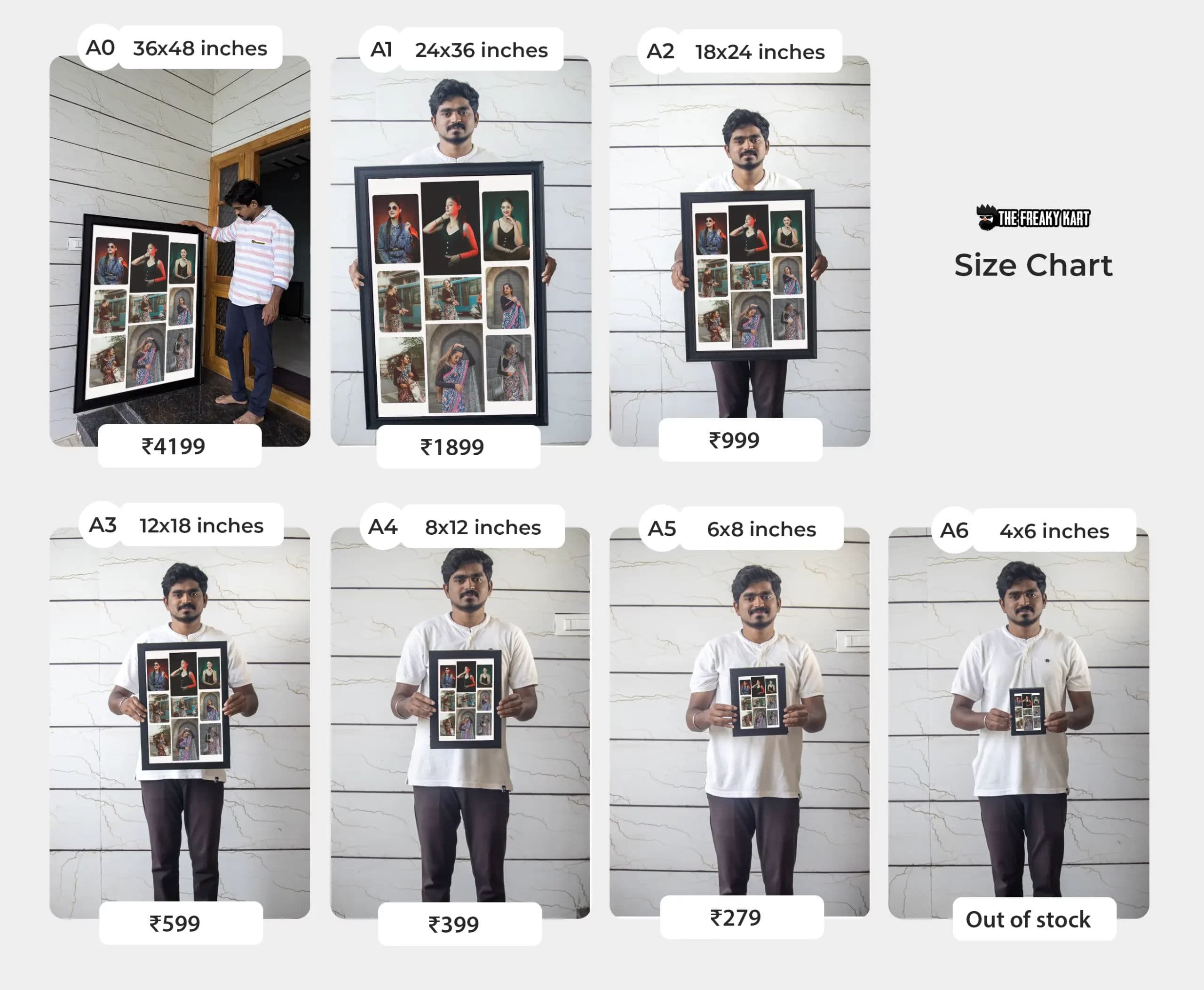 Zigzag Collage Frame - Image 2